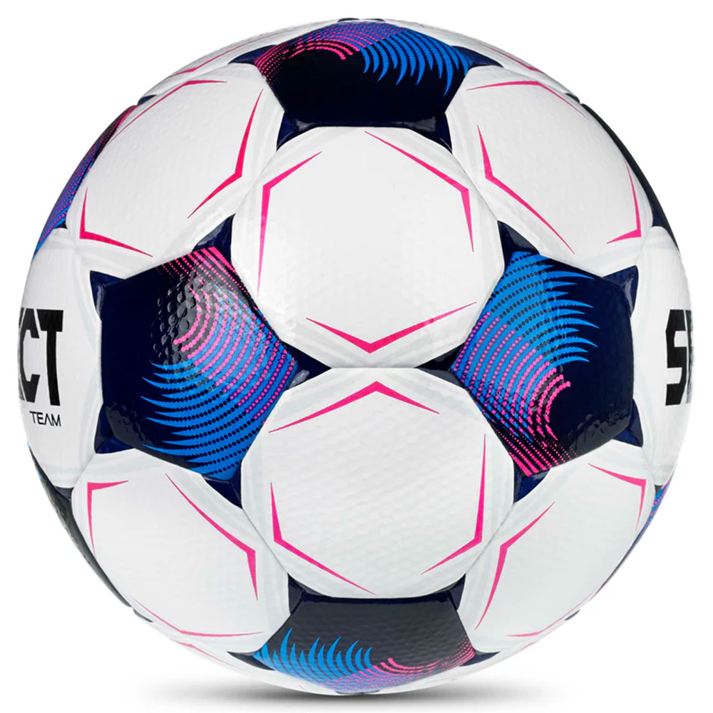 Мяч футб. SELECT Team DB V26, 0865571006, р.5, FIFA Basic, 32 пан, гл.ПУ, гибр.сш., бело-сине-роз