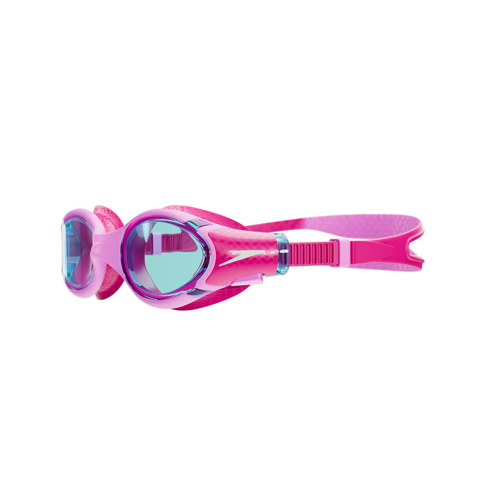 Очки для плав. детск. SPEEDO Biofuse 2.0 Jr, 8-00336315945, СИНИЕ линзы, розовая оправа