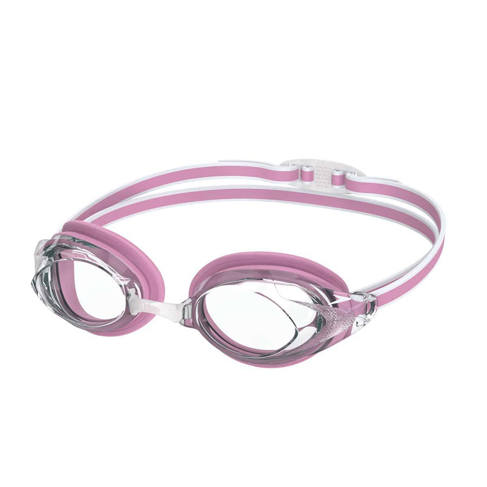 Очки для плав. SPEEDO Women`s Vanquisher 3.0, 8-00474716005, ПРОЗРАЧНЫЕ линзы, роз. оправа