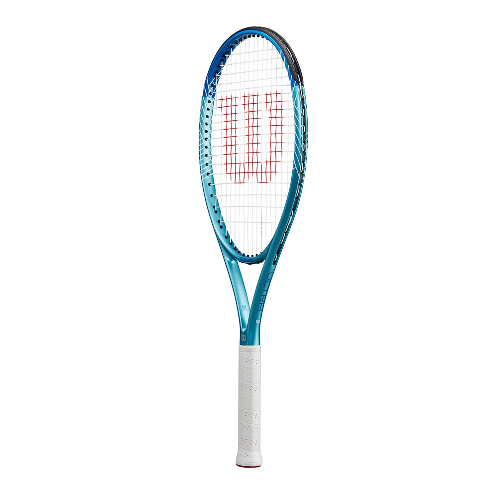 Ракетка б/т Wilson Ultra Power 103 Gr2, WR146910U2, для любителей, графит, со струнами, сине-голубой