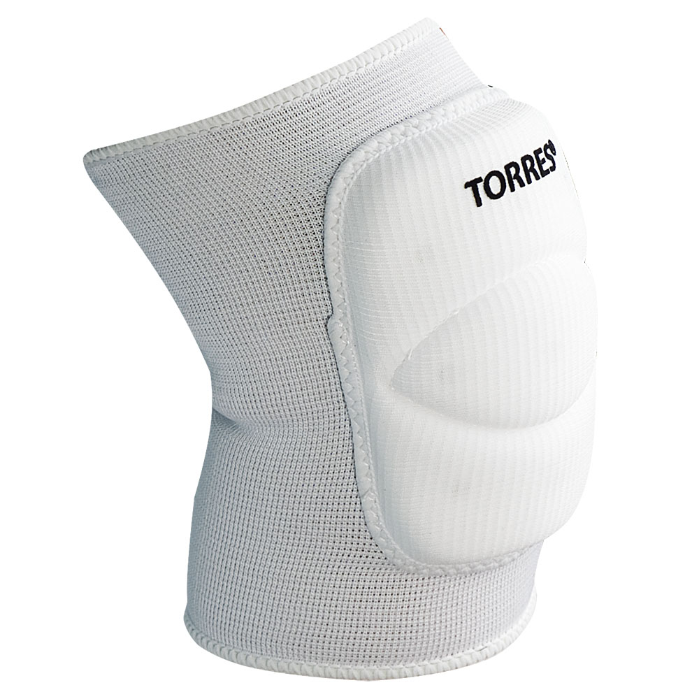 Наколенники спортивные TORRES Classic, белый,р.XL, PRL11016XL-01, нейлон, ПУ