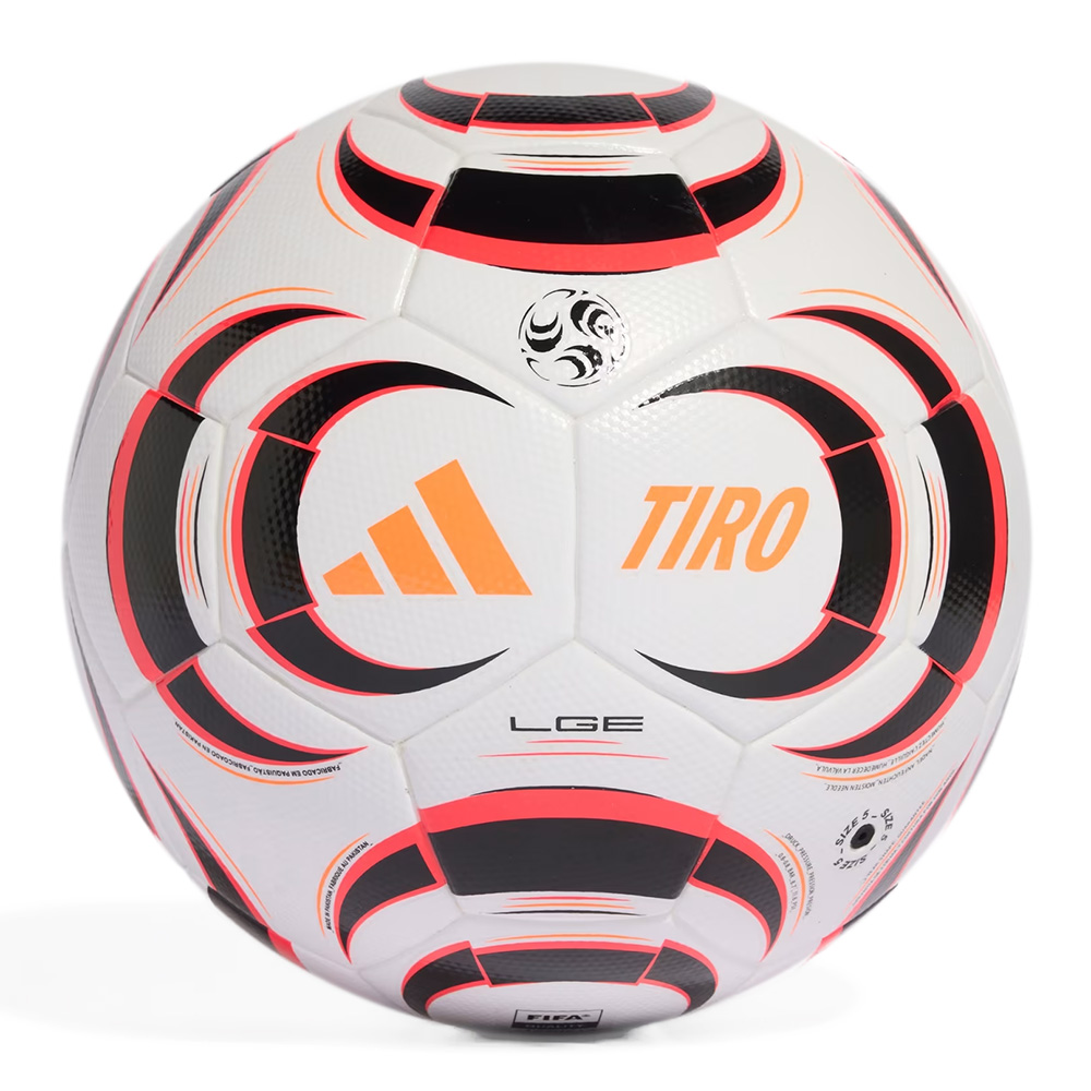Мяч футб. ADIDAS Tiro League TB KA5263, р.5, FIFA Quality, 32п, ПУ, термосшивка, бело-черно-красный