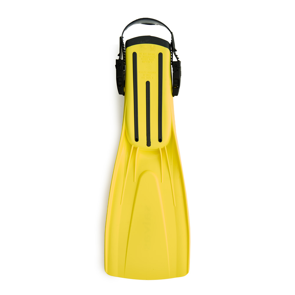 Ласты для плав. Salvas Hazard Plus Fin, BA160SMGGSTS,TPR и Novaflex, р.S/M, желтый