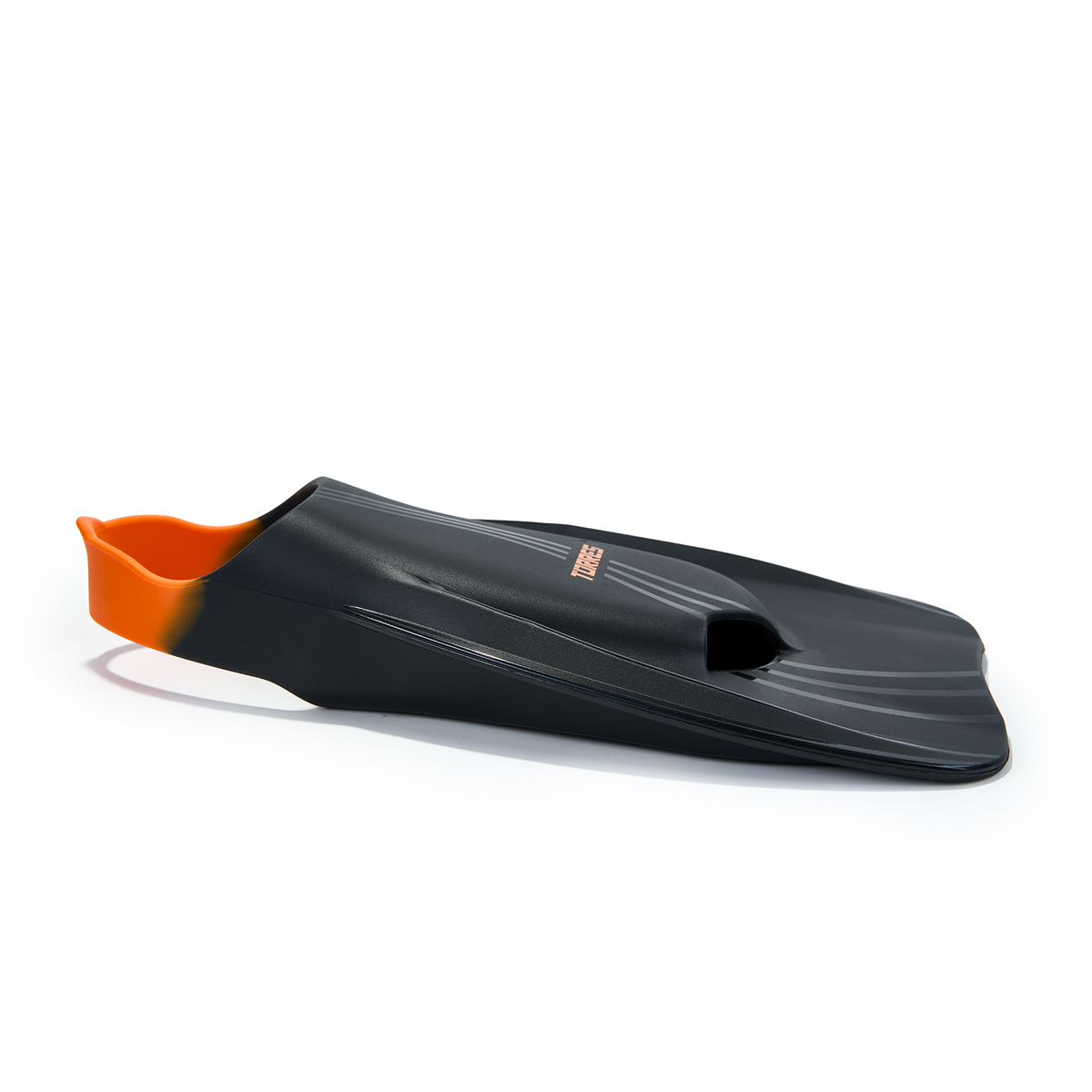 Ласты для бассейна профессиональные TORRES X1, SWF042401BL, р. EU 36-37 (XS), черно-оранжевый