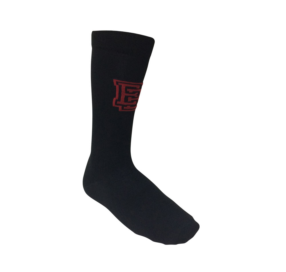 Носки BIG BOY Comfort Basic, BB-SK-CMBS-L, р. 41-43, полиэстер, спандекс, эластан, черный
