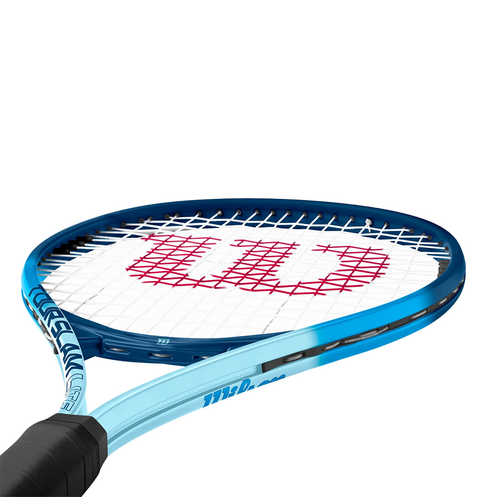 Ракетка б/т Wilson Tour Slam Lite Gr2, WR199010U2,для любит, алюминий, со струнами, сине-голубая