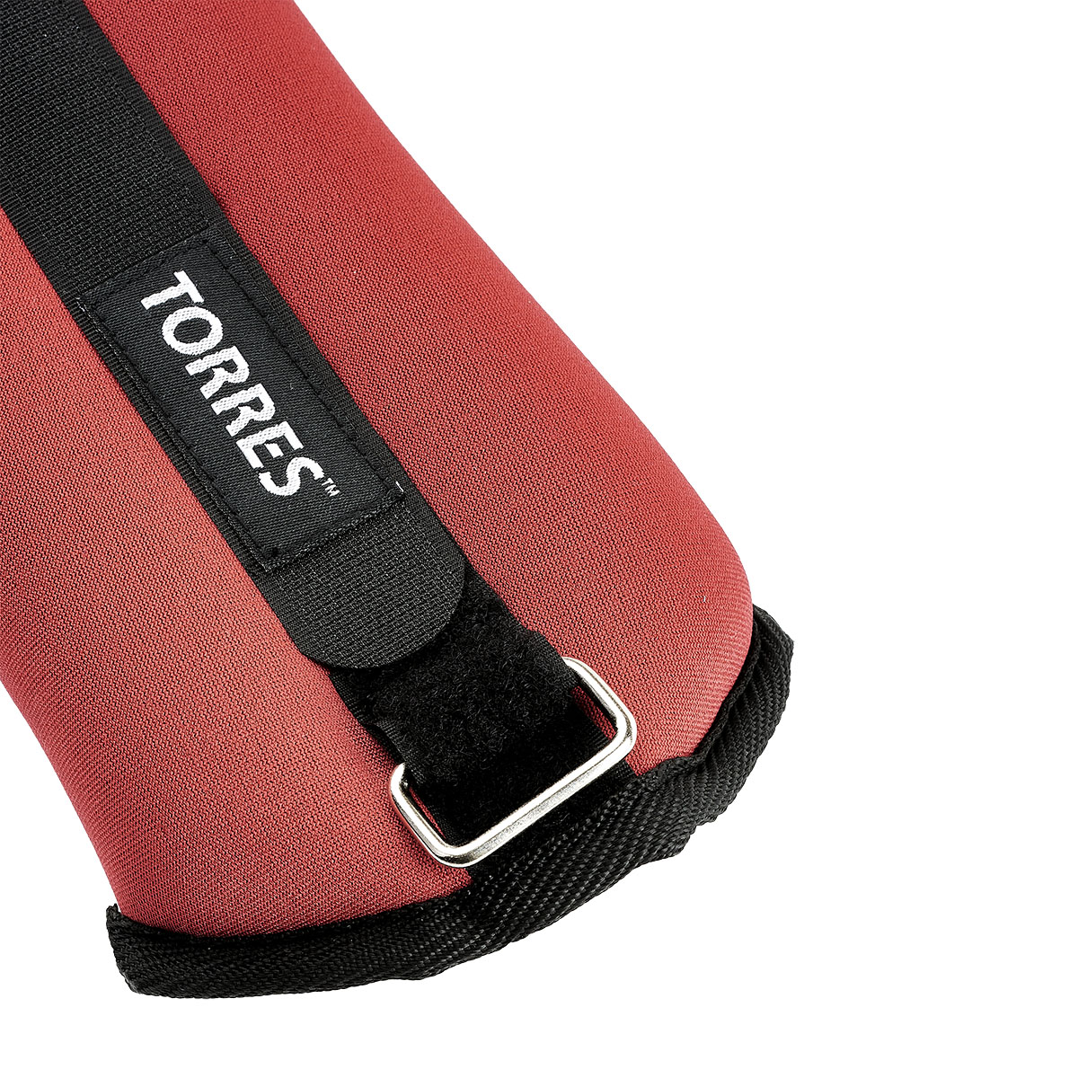 Утяжелители универсальные TORRES 2 кг, PL110182 (2штх1кг),неопрен, металл. песок, красно-черны
