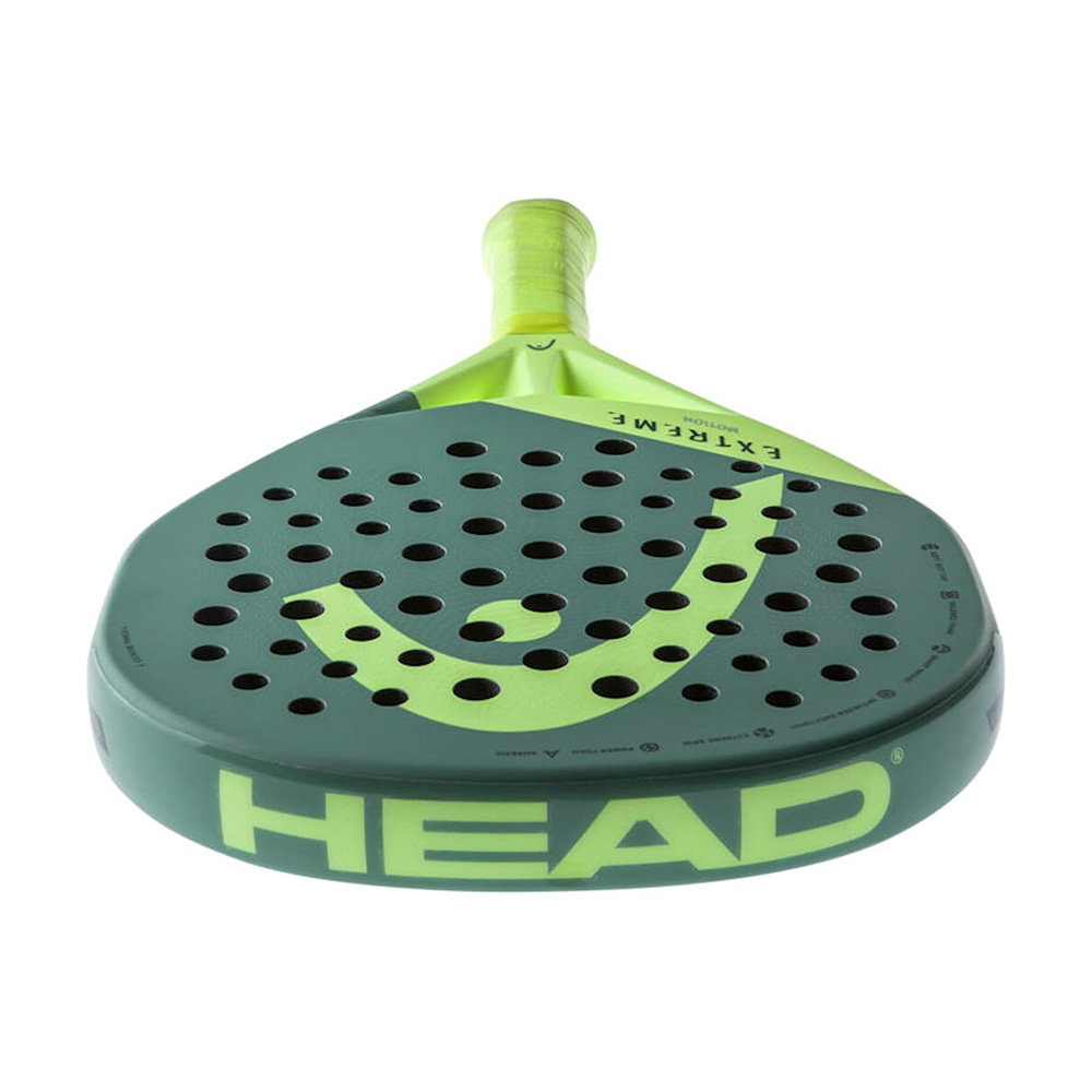 Ракетка для падела HEAD Extreme Motion 2023, 223023, для проф.игр., углородное волокно,темно-зеленый