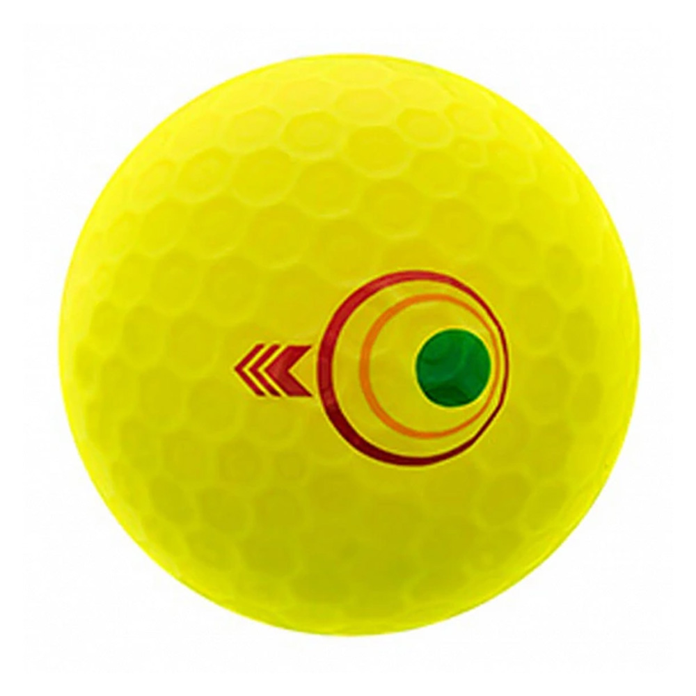 Мяч для гольфа Bridgestone e12 Contact 25 Matte Yellow, BGB5CYX, 3 шт/уп, желтый