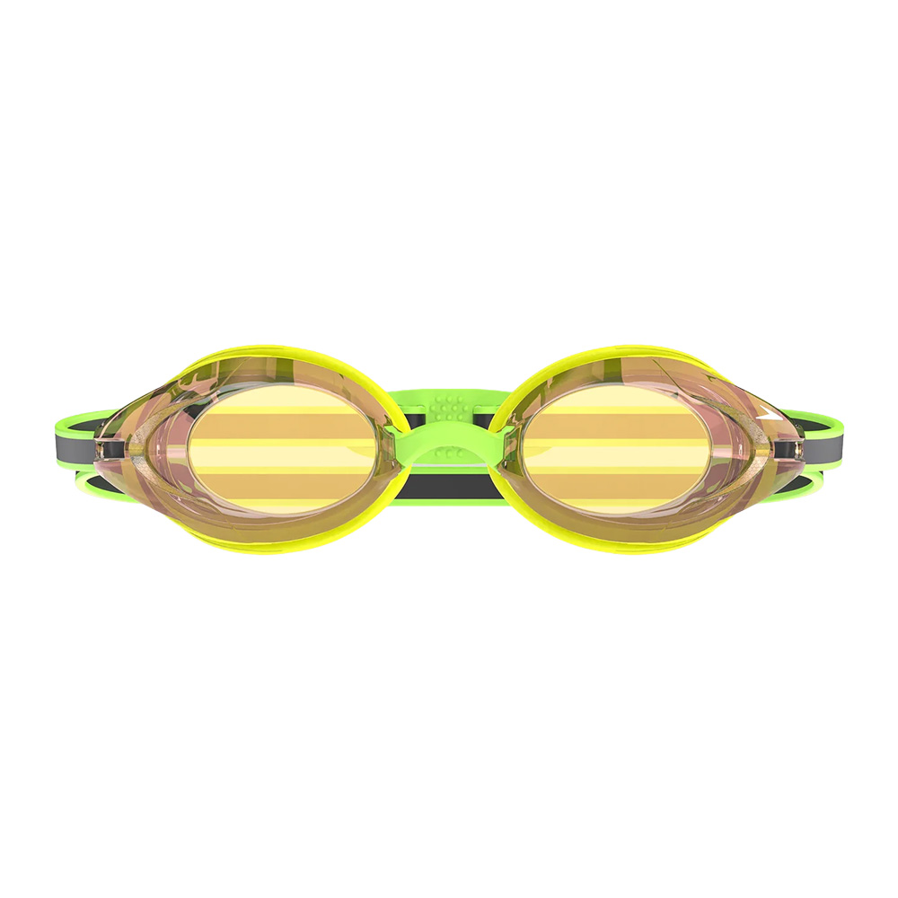 Очки для плав. SPEEDO Vanquisher 3.0 Mirrored, 8-00473417218, ЗЕРКАЛЬНЫЕ линзы, зеленая оправа