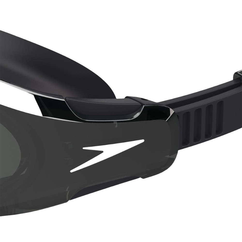 Очки для плав. SPEEDO Hydrosity 2.0 Mirrored, 8-00493718392,ЗЕРКАЛЬНЫЕ дымчатые линзы, черная оправа