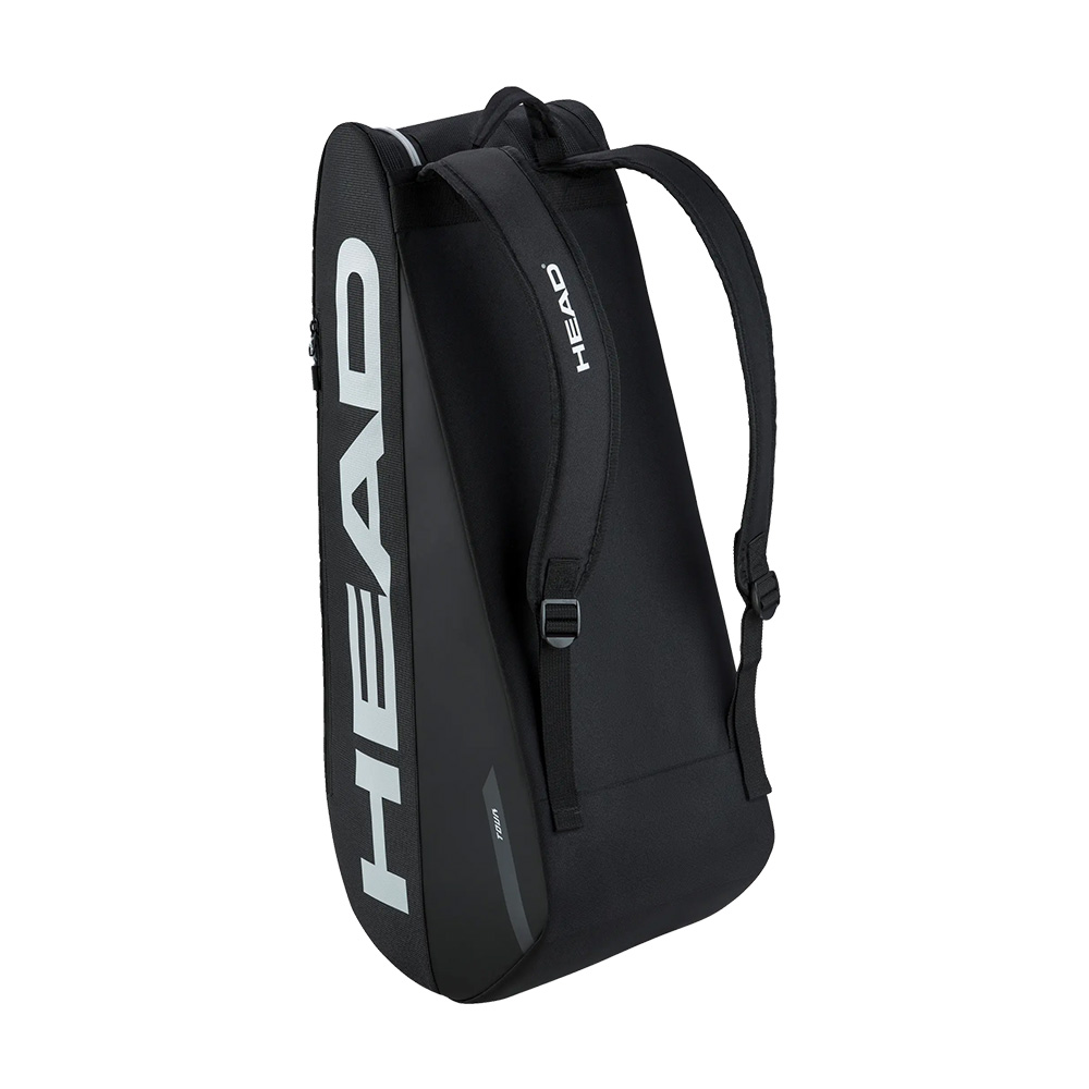 Сумка-чехол HEAD TOUR Racquet Bag M, 260226-BK, с карманом для 6 тен.ракеток, черный