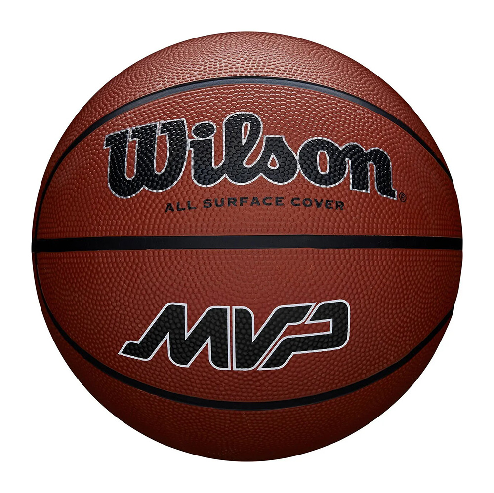 Мяч баск. WILSON MVP, WZ3018703XB, р.7, резина, бутил.камера, коричневый