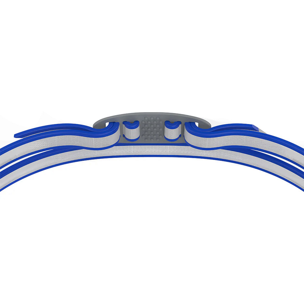 Очки для плав. детск. SPEEDO Vanquisher 3.0 Jr, 8-00475210729, СИНИЕ линзы, белая оправа