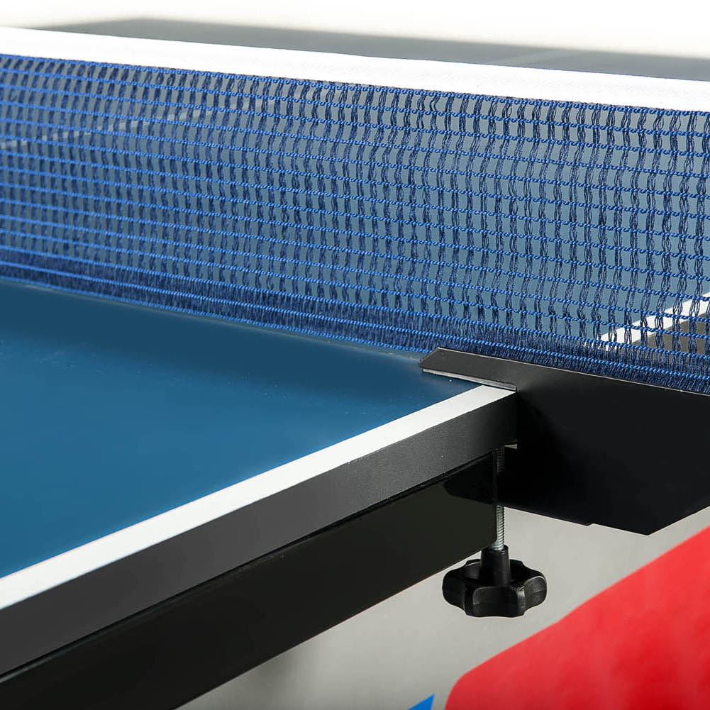 Запасная сетка для наст. тенниса DOUBLE FISH, 137C, ITTF Appr., длина 183 см, ширина 15 см, т-синяя