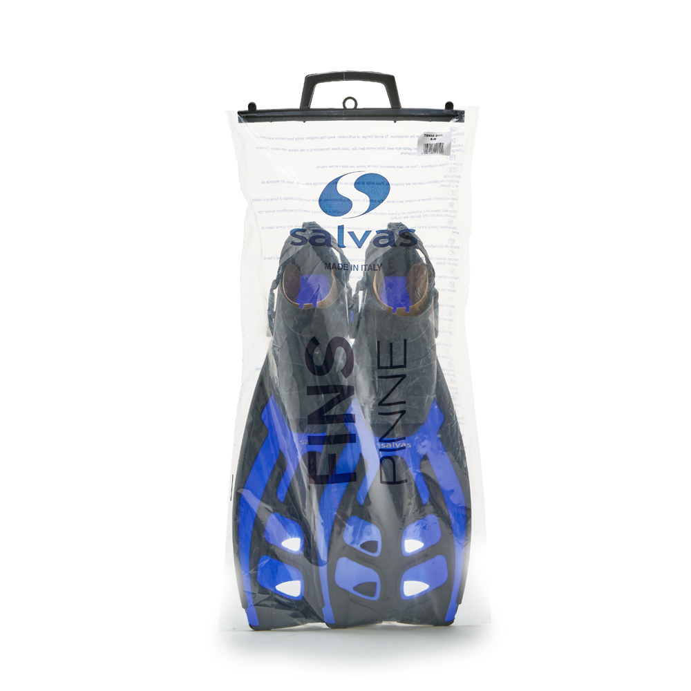 Ласты для плав. Salvas Tonic Dive, BA190SMBBSTS,TPR и Technoflex, р.S/M, синий