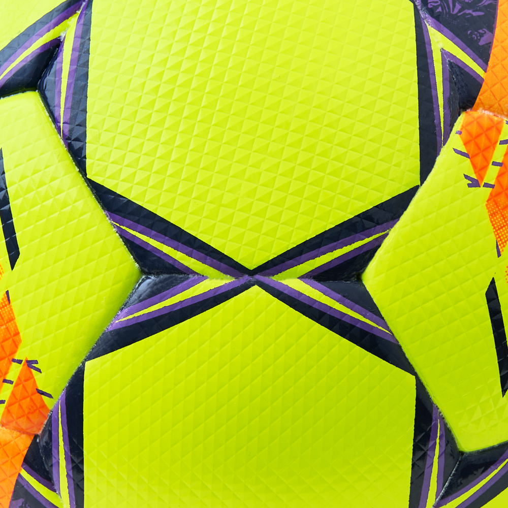 Мяч футб. SELECT Brillant Super TB, 3615968509,р.5, FIFA PRO, ПУ, 32пан. термосш, желто-оранж-фиолет