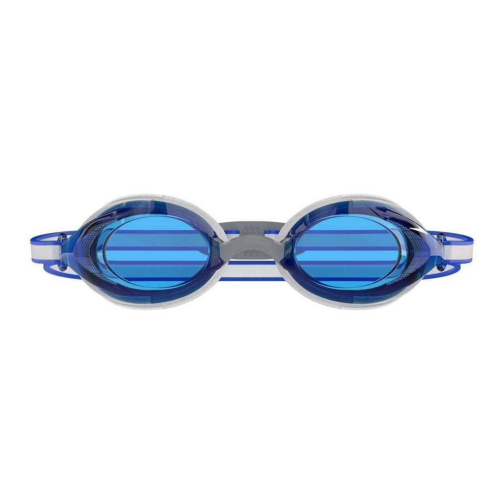 Очки для плав. детск. SPEEDO Vanquisher 3.0 Jr, 8-00475210729, СИНИЕ линзы, белая оправа