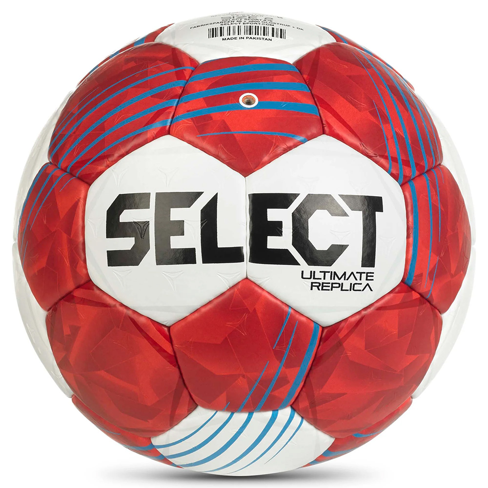 Мяч ганд. SELECT Ultimate Replica v26, 1671854103, р.2, EHF Appr, ПУ, руч.сш, бело-красно-синий