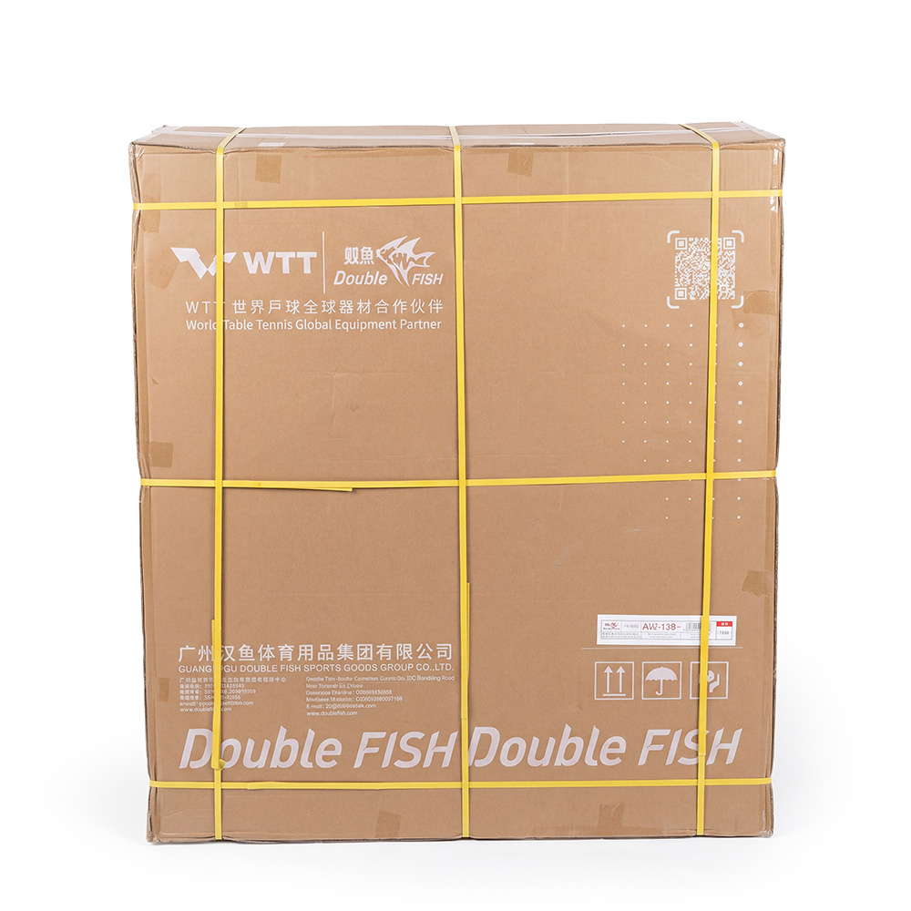 Стол для наст. тенниса DOUBLE FISH AW-138, Outdoor для открытого воздуха, толщина 6мм, синий