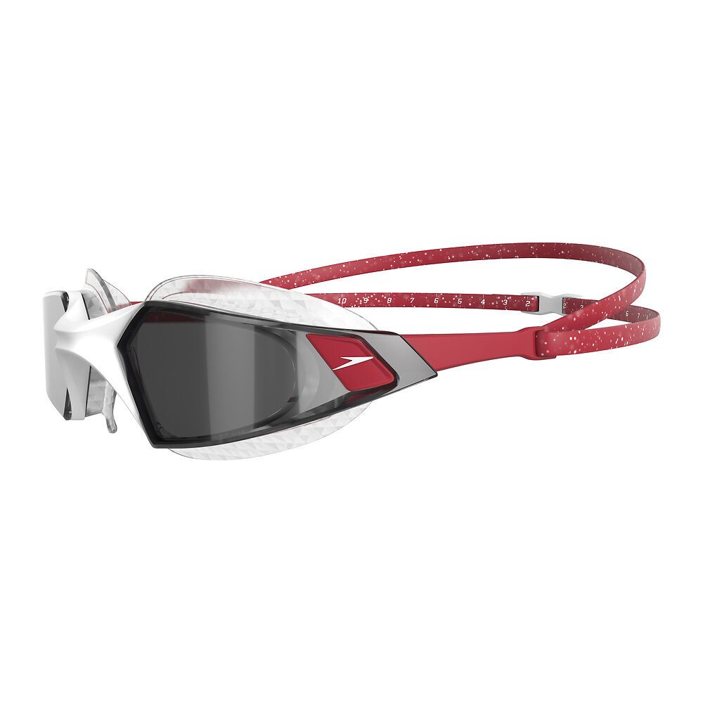Очки для плав. SPEEDO Aquapulse Pro, 8-1226414460, ДЫМЧАТЫЕ линзы, прозрачная опр.