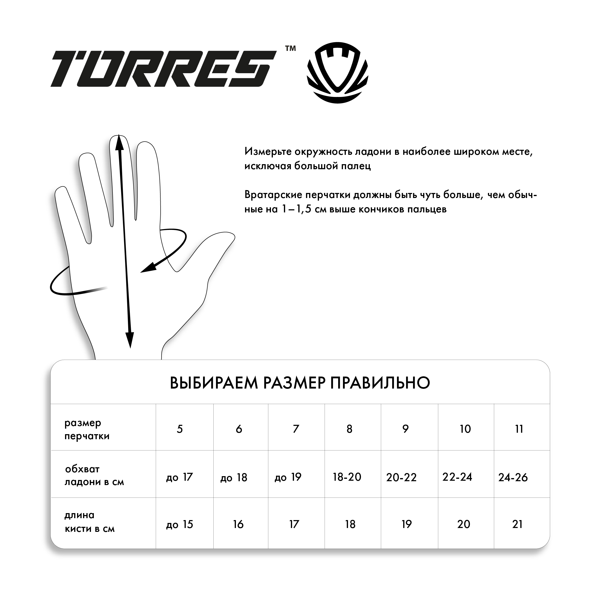 Перчатки врат. TORRES Match, FG0523404-8, р.8, 4 мм латекс, манж. с липучкой, черно-голубой