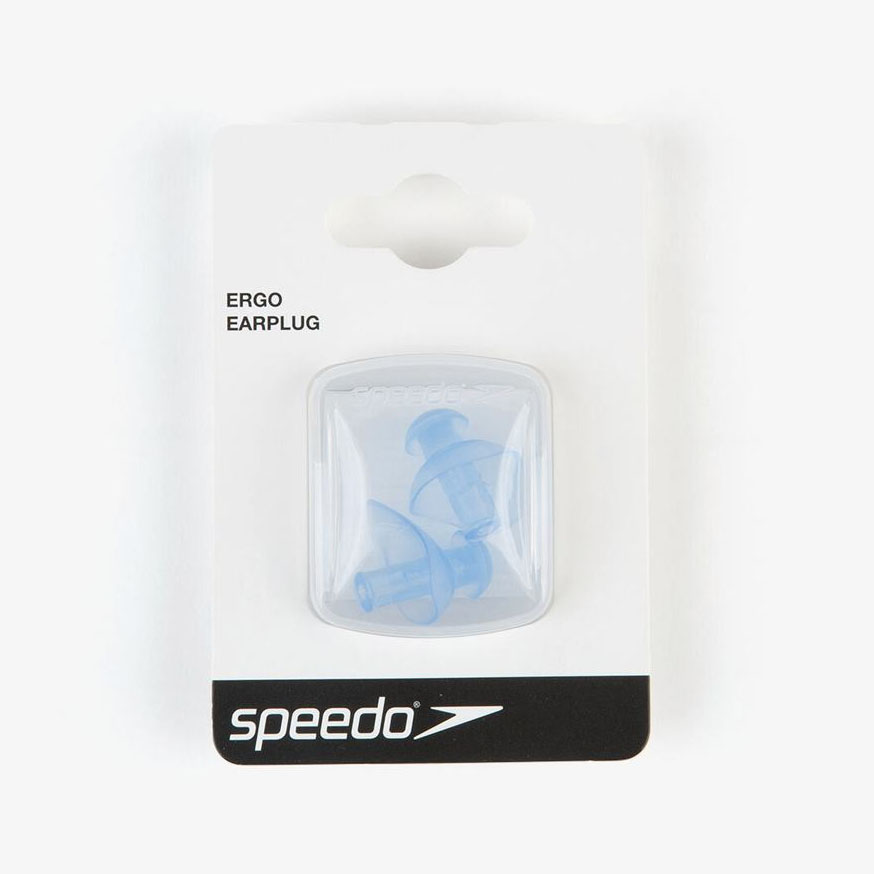 Беруши SPEEDO Ergo Earplug, 8-703380309, one size, синие, термопластичная резина