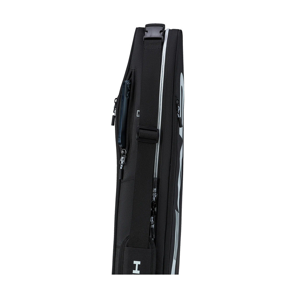 Сумка-чехол HEAD Tour Racquet Bag S, 2260226-BK, с карманом для 3 тен.ракеток, черный