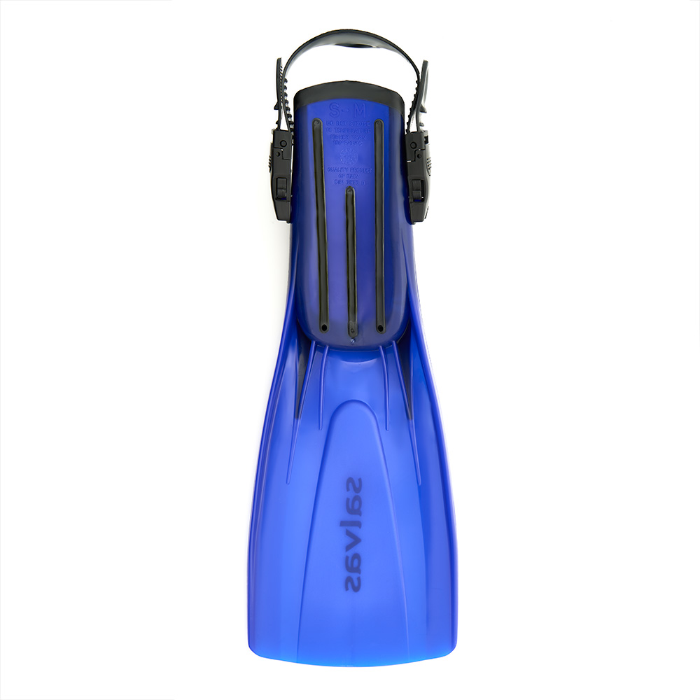 Ласты для плав. Salvas Hazard Plus Fin, BA160SMBBSTS,TPR и Novaflex, р.S/M, синий
