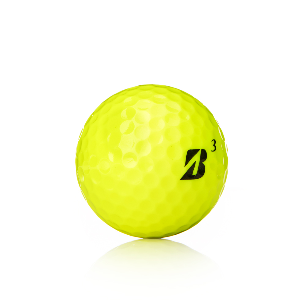 Мяч для гольфа Bridgestone e6 Yellow,  BGB3EYX, 3 шт/уп, желтый