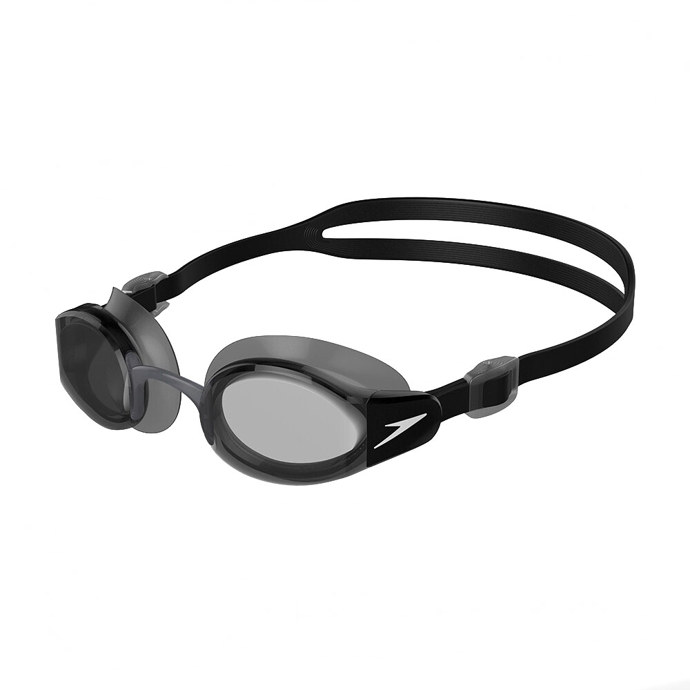 Очки для плав. SPEEDO Mariner Pro, 8-135347988, ДЫМЧАТЫЕ линзы, черн. опр.