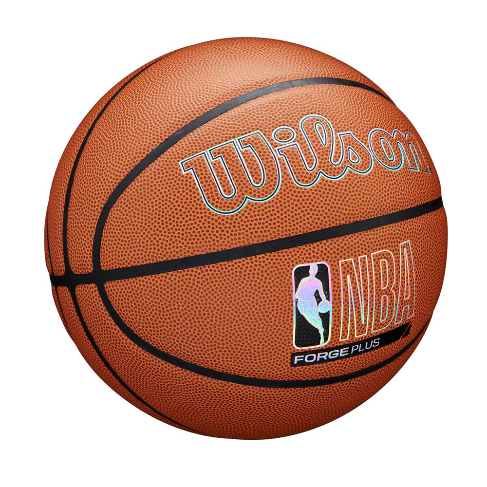 Мяч баск. WILSON NBA Forge Plus, WZ2016801XB7, р.7, PU, бутиловая камера, коричневый