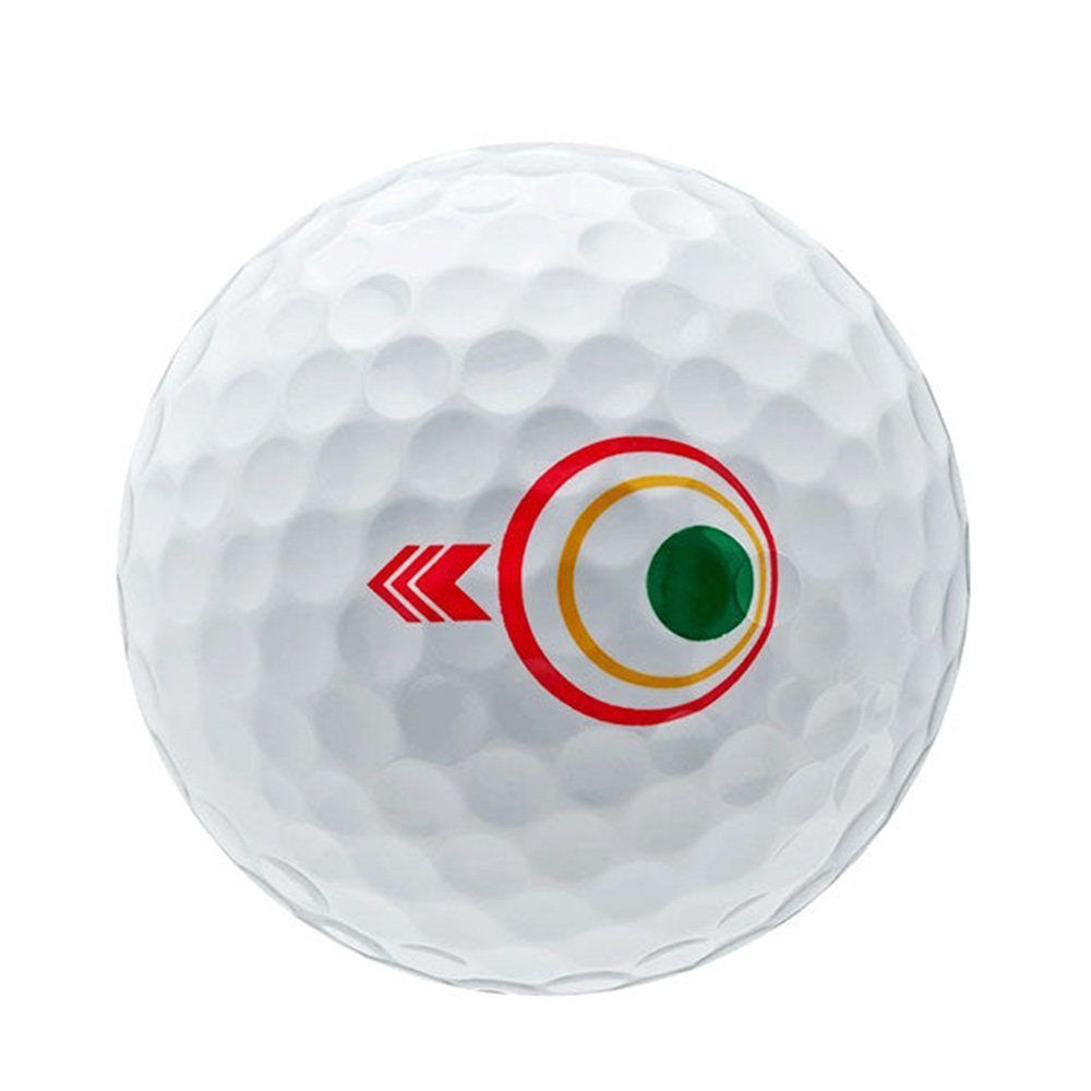 Мяч для гольфа Bridgestone 25 e12 Straight White, BGB5CWX, 3 шт/уп, белый