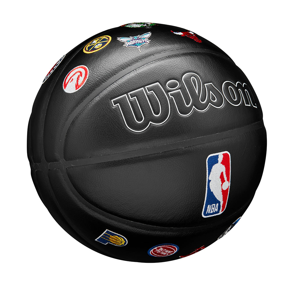 Мяч баск. WILSON NBA All Team Premiere Ball, WZ4028601XB р.7, PU, бутил. камера, черный
