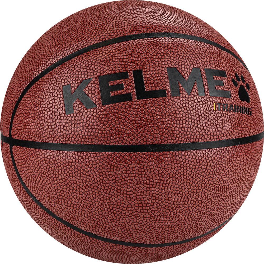 Мяч баск. KELME Hygroscopic, 8102QU5001-217, р.7, 8 панелей, ПУ, бут.кам., коричнево-черный