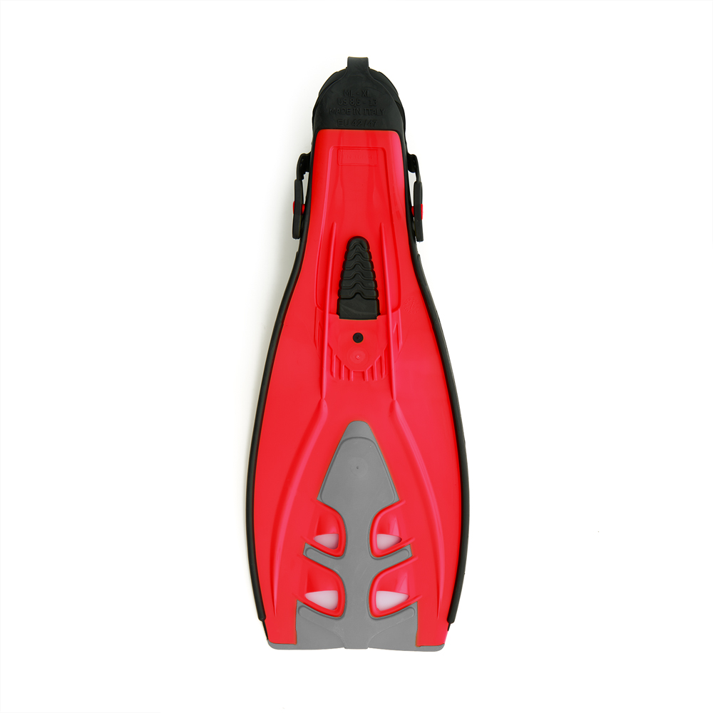 Ласты для плав. Salvas Tonic Dive, BA190SMR1STS,TPR и Technoflex, р.S/M, красный