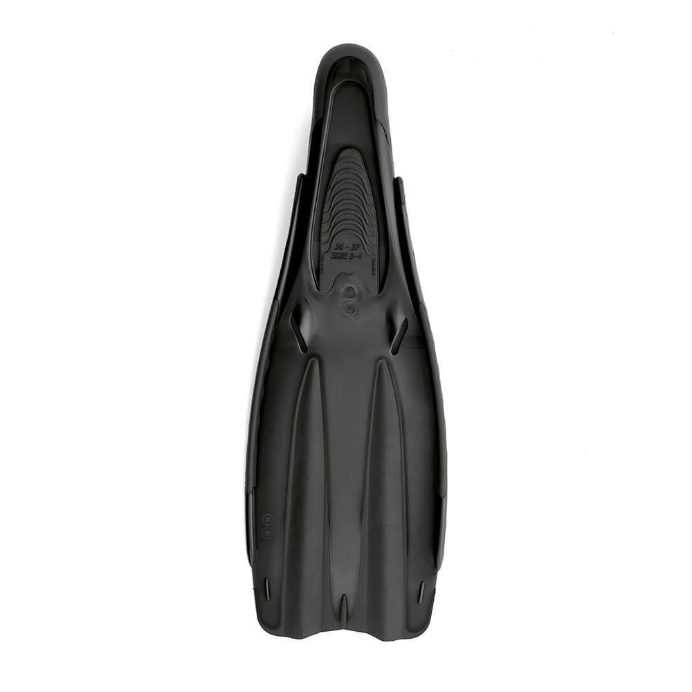Ласты для плав. Salvas Advance Fin, BA18936NNSTS, TPR и Crystalflex, р.36-37, чёрный
