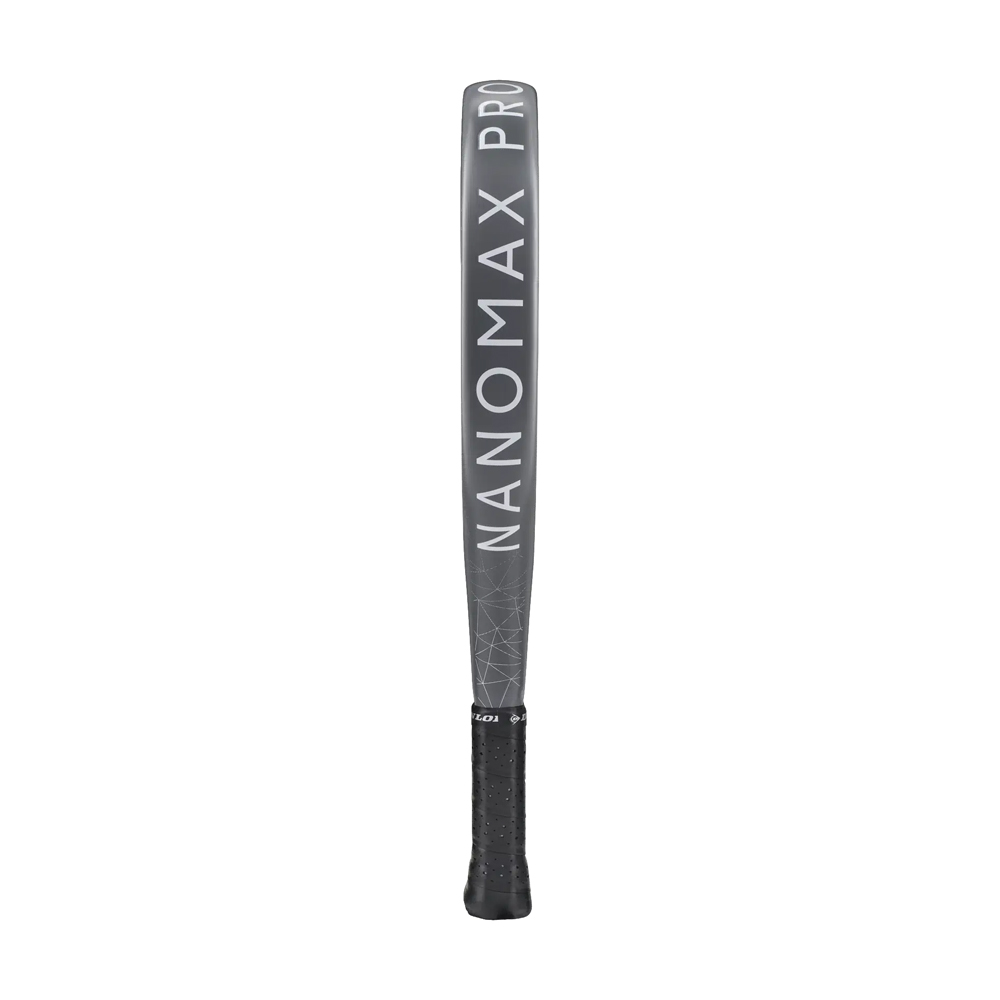 Ракетка для падела Dunlop Nanomax Pro, 10370739, для профессионалов, графит, серо-оранжевый