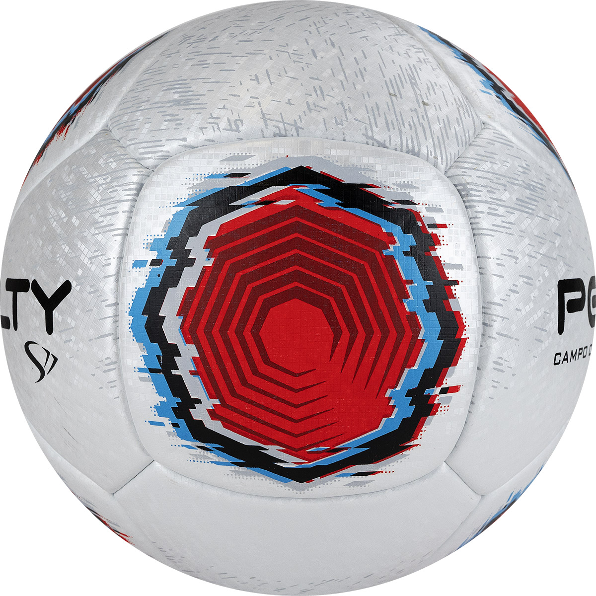Мяч футб. PENALTY BOLA CAMPO S11 R1 XXII, 5416261610-U, PU, термосшивка, серебр-красно-синий