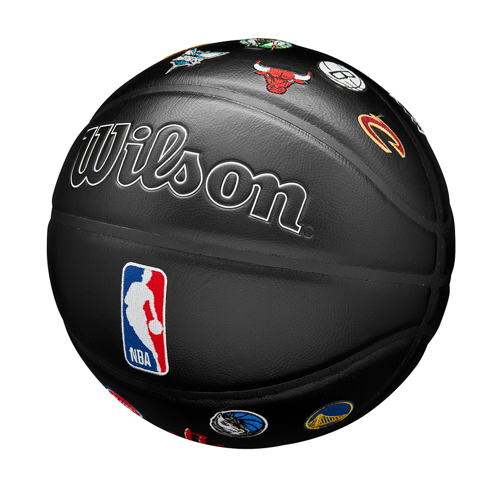 Мяч баск. WILSON NBA All Team Premiere Ball, WZ4028601XB р.7, PU, бутил. камера, черный