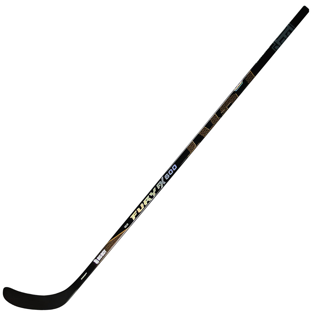 Клюшка хок. дет. BIG BOY FURY FX 600 40 JR Grip Stick F92, FX6S40M1F92-RGT,жест.40, прав. хват, черн