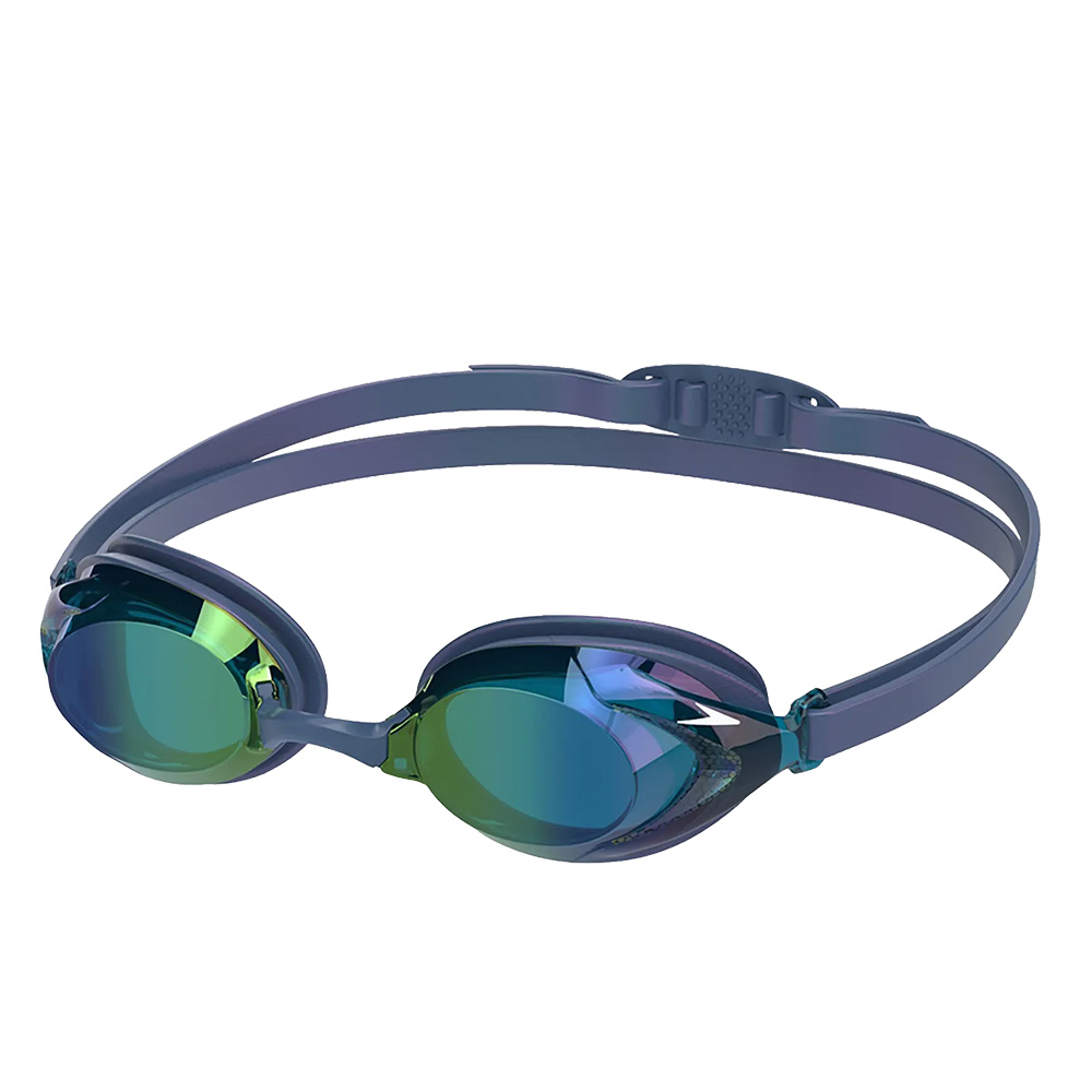 Очки для плав.подр. SPEEDO Vanquisher 3.0 Mirrored JR, 8-00494317966, ЗЕРКАЛЬНЫЕ линзы, синяя оправа