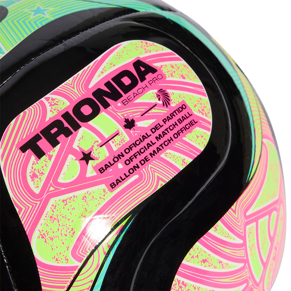 Мяч для пляж. футб. ADIDAS WC26 Trionda Pro Beach, JD8036, р.5, FIFA Pro, 4п, ТПУ, маш.сш, мультикол