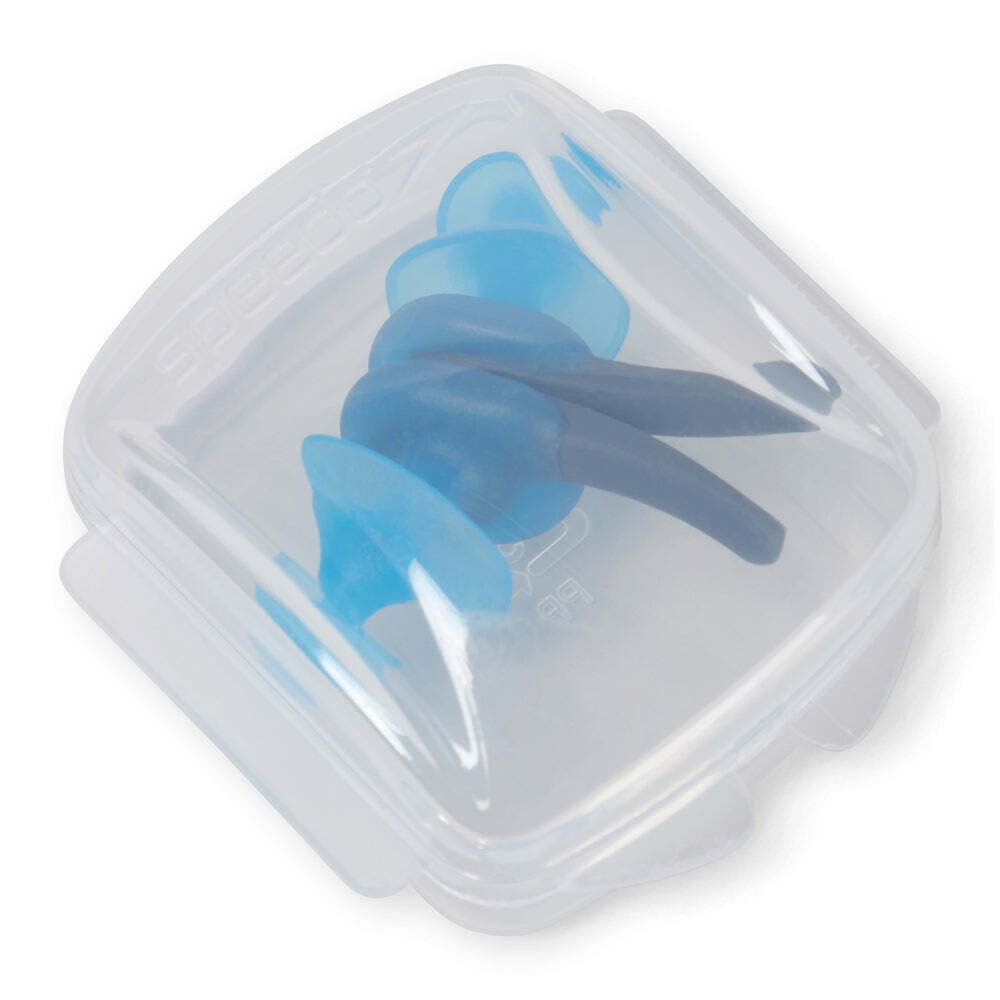Беруши SPEEDO Biofuse Aquatic Earplug, 8-00237414491, one size, синий, термопластичная резина