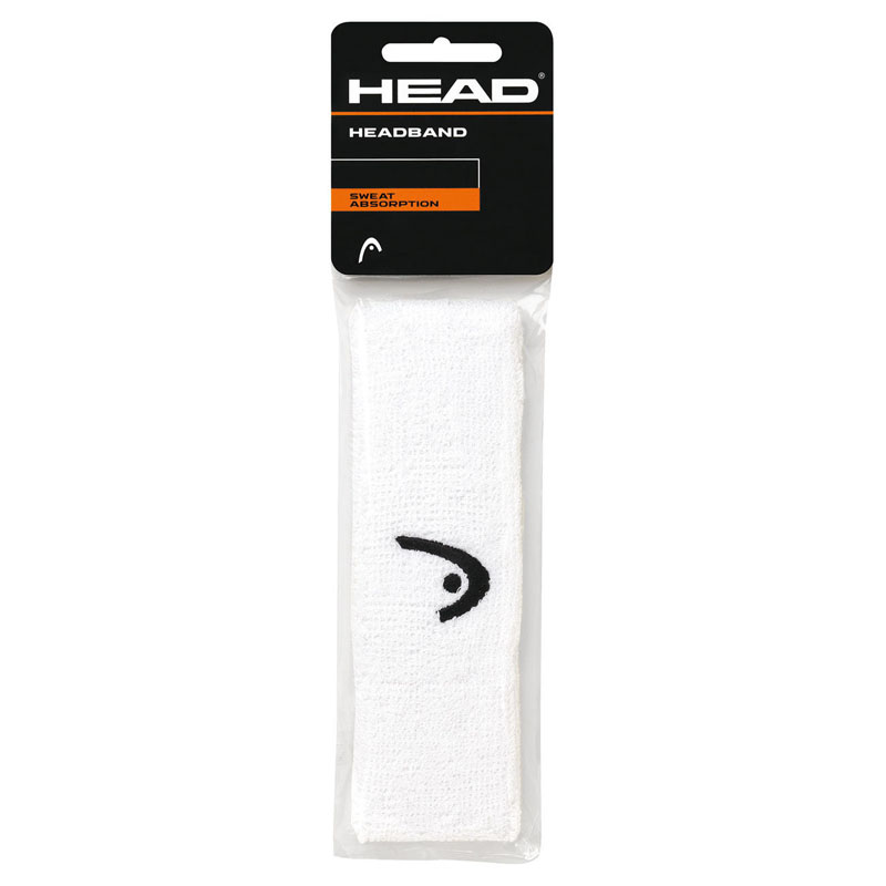 Повязка на голову HEAD 2, 285080-WH, ширина 5 см, 90% нейлон, 10% эластан, белая