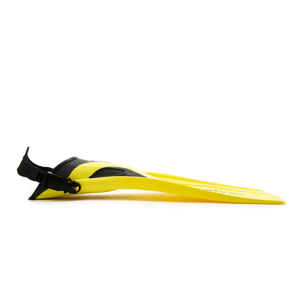 Ласты для плав. Salvas Hazard Plus Fin, BA160SMGGSTS,TPR и Novaflex, р.S/M, желтый