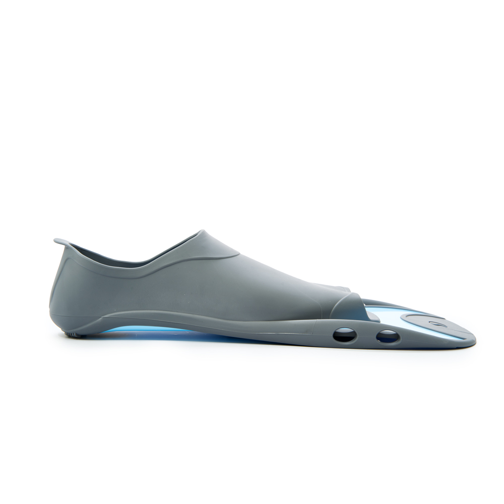 Ласты для бассейна Salvas F5 Fin, BA19127QSSTS,TPR и Technoflex, р.27-30, cеро-голубой