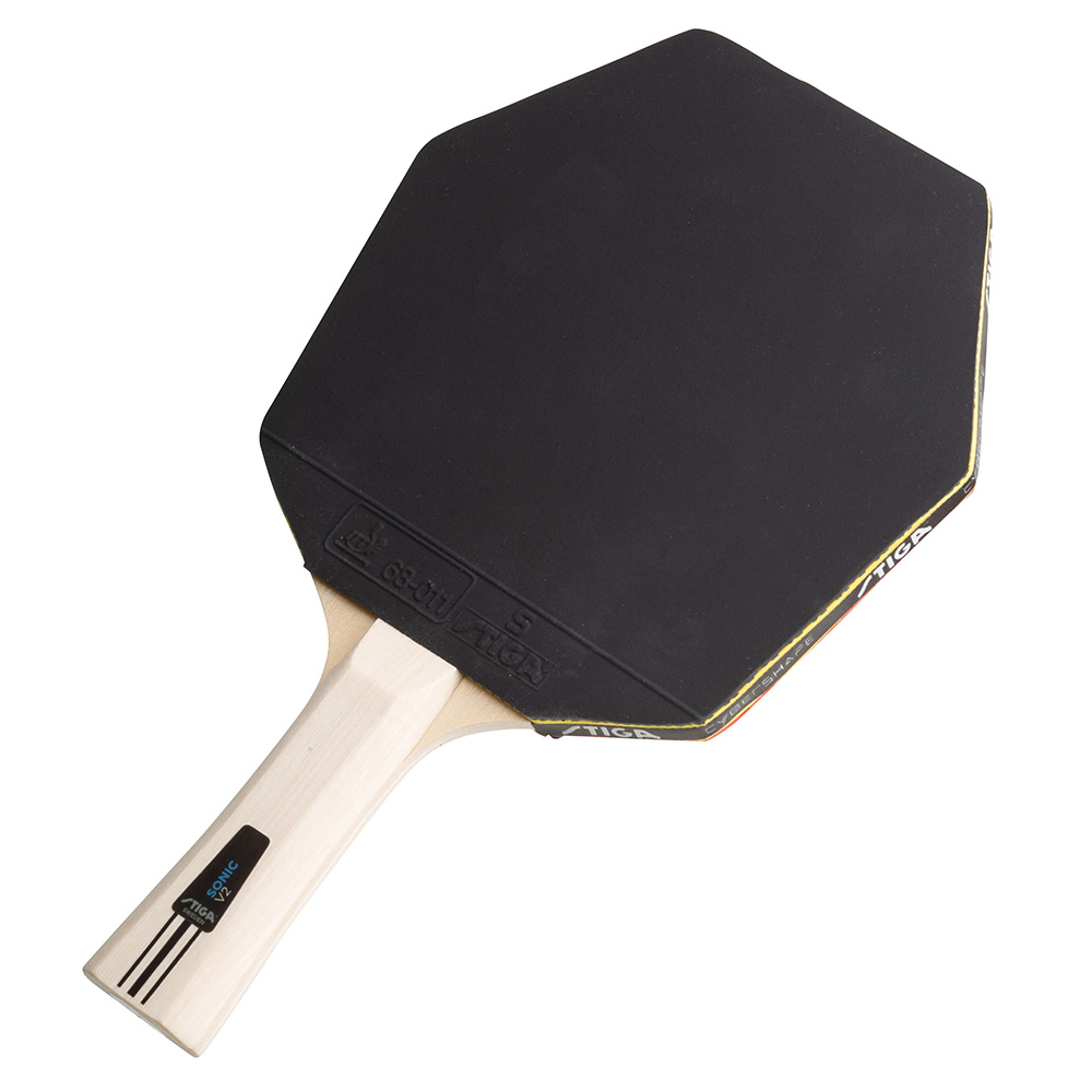 Набор для н/т Stiga Sonic V2,1210-1206-35, 2 ракетки и 3 мяча, накладка 1,6 мм ITTF, конич. ручка