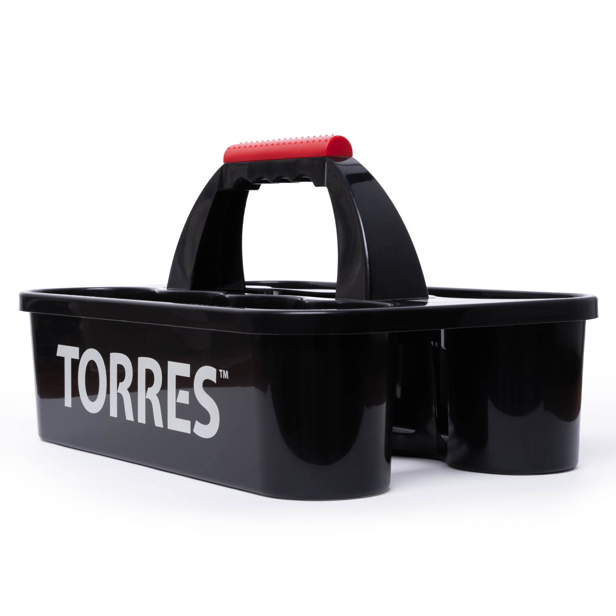 Контейнер для бутылок TORRES, SS1030, на 8 бутылок, не складывается, черно-бело-красный