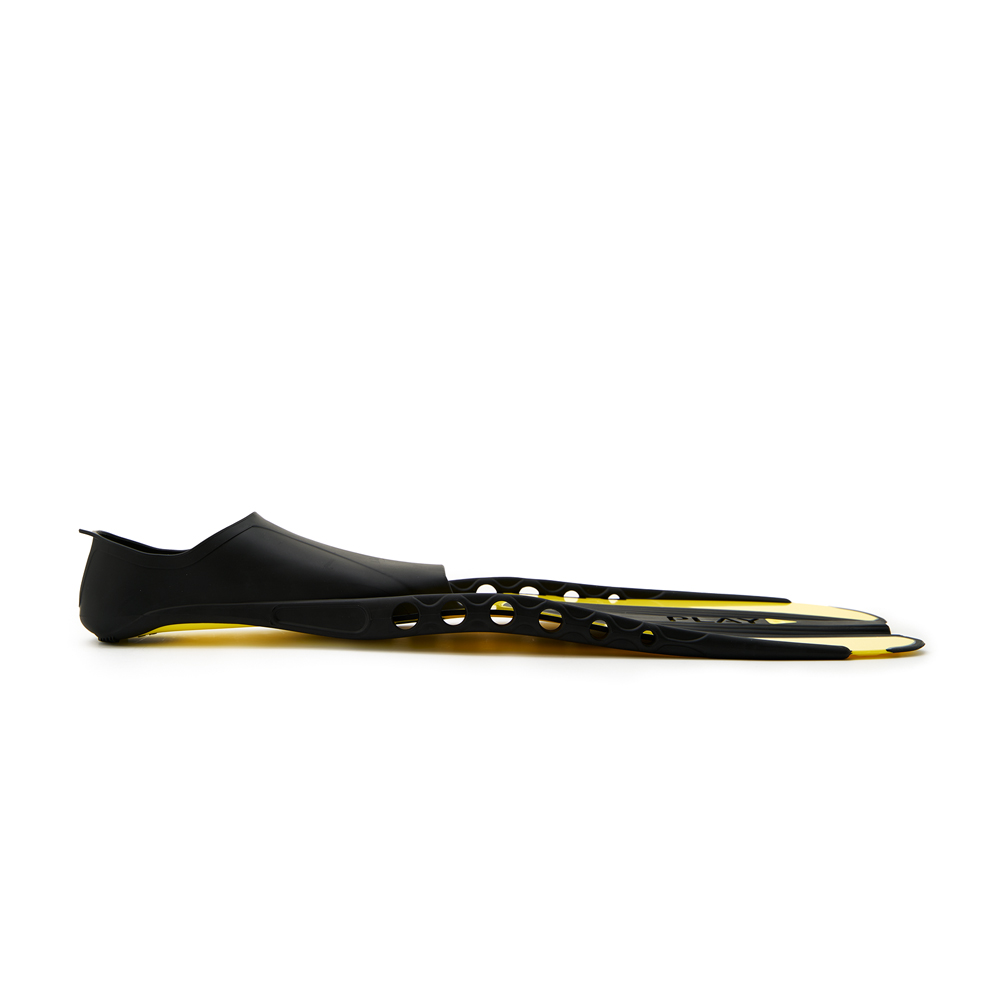 Ласты для плав. Salvas Play Fin, BA12840GGSTS,TPR и Technoflex, р.40-41, жёлтый